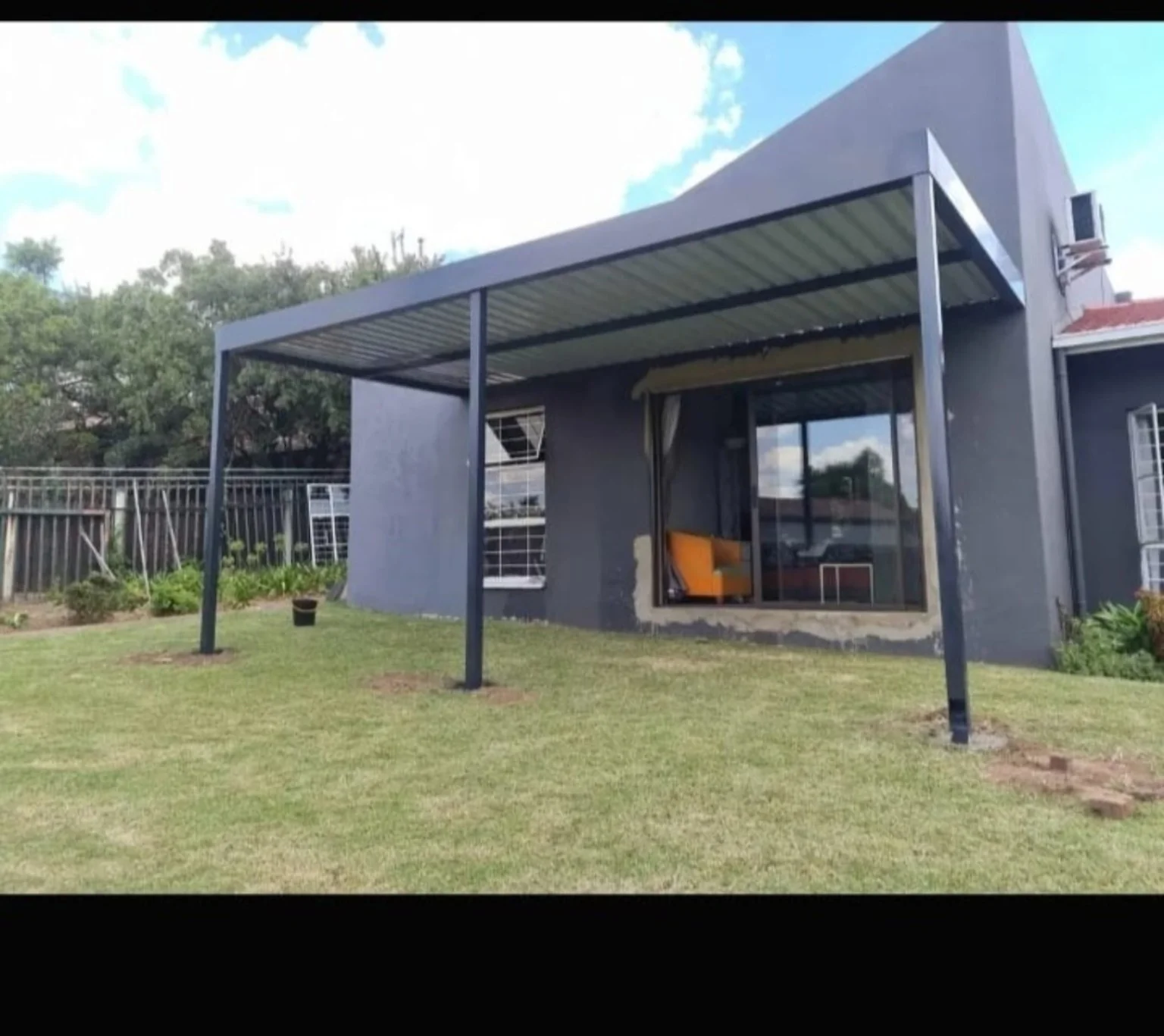 Carport fabrication project