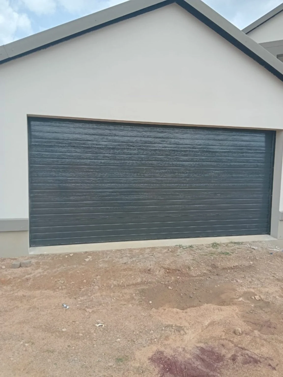 Garage door exterior
